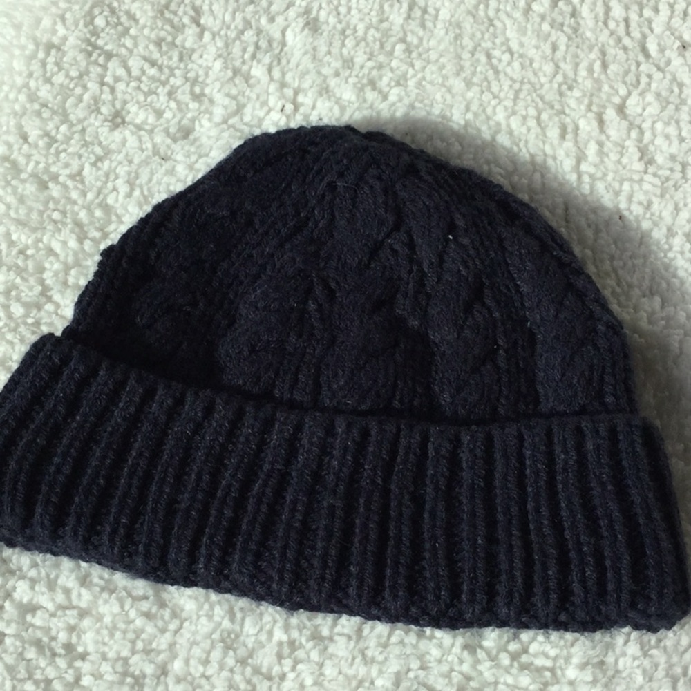 Navy beanie
